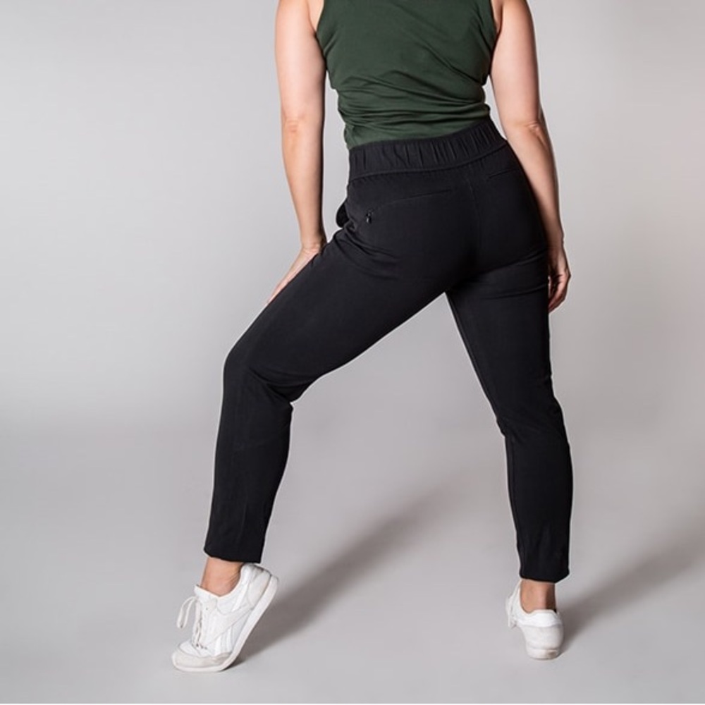Black Women's Jogger Pants - Alder Open Air Pant